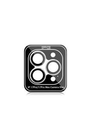 iPhone 17 Pro / iPhone 17 Pro Max için ProLENS Kamera Lens Koruyucu Alüminyum CD Çerçeveli, Kırılmaz Cam