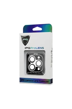 iPhone 17 Pro / iPhone 17 Pro Max için ProLENS Kamera Lens Koruyucu Alüminyum CD Çerçeveli, Kırılmaz Cam