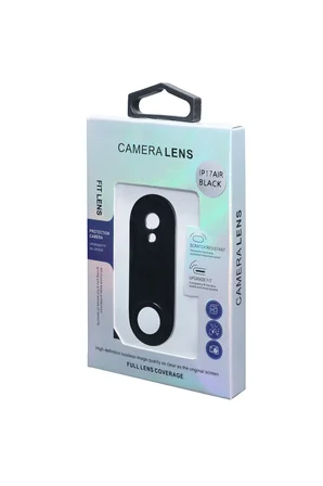 iPhone 17 Air için ProLENS Tam Kamera Lens Koruma, Çerçeveli Tek Gövde Kamera Lens Koruması