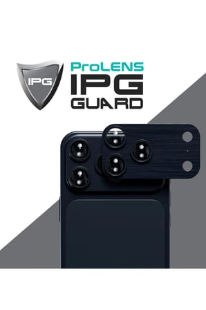 iPhone 17 Pro için ProLENS Tam Kamera Lens Koruma, Çerçeveli Tek Gövde Kamera Lens Koruması