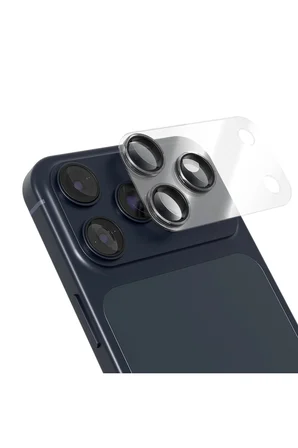 iPhone 17 Pro için ProLENS Tam Kamera Lens Koruma, Çerçeveli Tek Gövde Kamera Lens Koruması