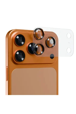 iPhone 17 Pro için ProLENS Tam Kamera Lens Koruma, Çerçeveli Tek Gövde Kamera Lens Koruması