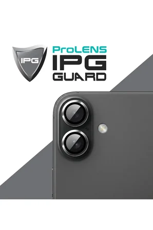 iPhone 17 için ProLENS Kamera Lens Koruyucu Alüminyum CD Çerçeveli, Kırılmaz Cam