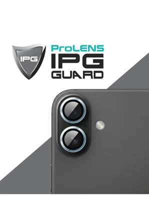 iPhone 17 için ProLENS Kamera Lens Koruyucu Alüminyum CD Çerçeveli, Kırılmaz Cam
