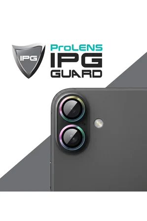 iPhone 17 için ProLENS Kamera Lens Koruyucu Alüminyum CD Çerçeveli, Kırılmaz Cam