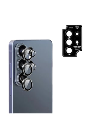 Samsung Galaxy S26 Ultra için ProLENS Kamera Lens Koruyucu Alüminyum CD Çerçeveli, Kırılmaz Cam (Siyah)