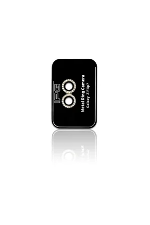 Samsung Galaxy Z Flip 7 için ProLENS Kamera Lens Koruyucu Elmas Taş Çerçeveli, Kırılmaz Cam