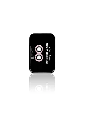 Samsung Galaxy Z Flip 7 için ProLENS Kamera Lens Koruyucu Elmas Taş Çerçeveli, Kırılmaz Cam