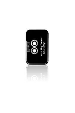 Samsung Galaxy Z Flip 7 için ProLENS Kamera Lens Koruyucu Elmas Taş Çerçeveli, Kırılmaz Cam