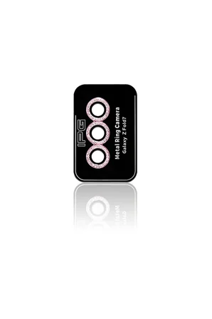 Samsung Galaxy Z Fold 7 için ProLENS Kamera Lens Koruyucu Elmas Taş Çerçeveli, Kırılmaz Cam