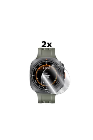 Samsung Galaxy Watch Ultra2 ile uyumlu IPG HydroGel (İnce TPU) Ekran Koruyucu (2 Adet)