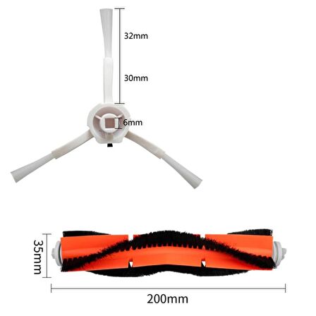 Xiaomi Uyumlu Vacuum Mop 1c Robot Süpürge (STYTJ01ZHM) 9'lu Set