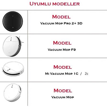 XIAOMI Mi Robot Vacuum Mop 2 Pro + Uyumlu 2'li Hepa Filtre