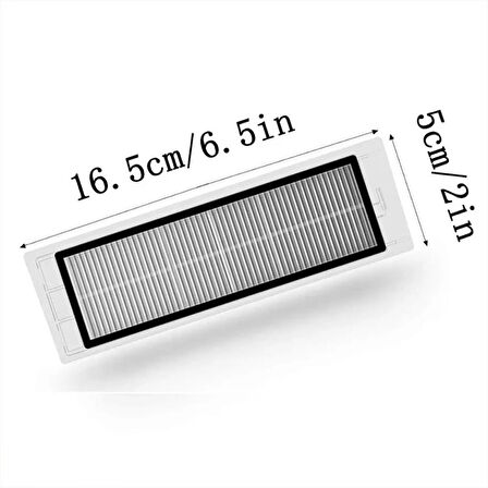 Roborock S5 Max Uyumlu 2’li Hepa Filtre Seti