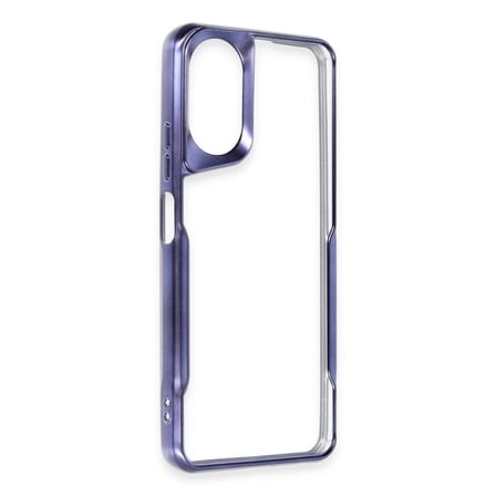 Oppo A38 Kılıf Boyi Silikon Kapak - Lacivert