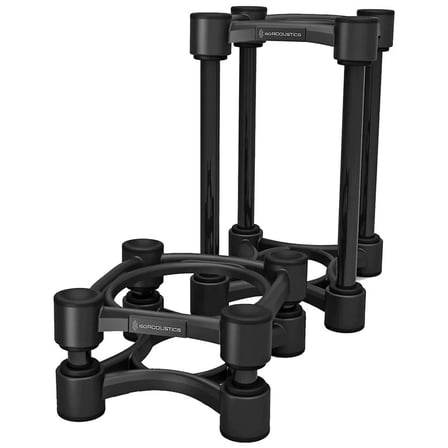 IsoAcoustics ISO-130 3'' / 4'' Stüdyo monitörleri için İzolasyon Standı (Çift)