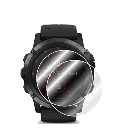 IPG Garmin Fenix 5X Plus Watch Ekran Koruyucu (2 Adet)