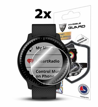 IPG Garmin Vivoactive 3 Music Ekran Koruyucu (2 Adet)