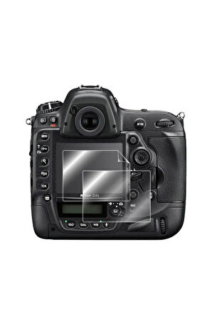 Nikon D4s - D5 Kamera Hydrogel Ekran Koruyucu (2 ADET)