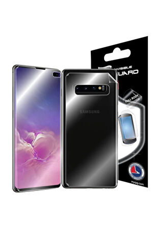 Samsung Galaxy S10 Plus Görünmez Hydrogel Tam Kaplama (EKRAN VE ARKA KORUMA)