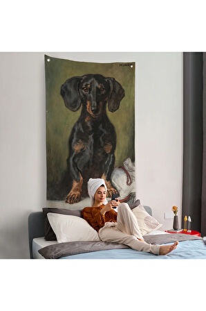 Alexander Pock - Sevgili, Tatlı, Zeki, Neşeli, Sadık Mungerl Duvar Örtüsü-8107