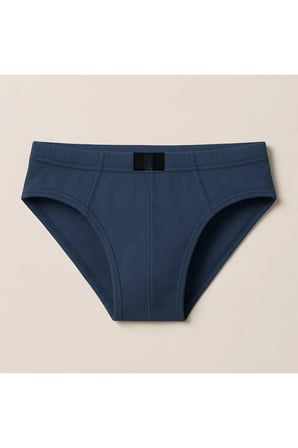 Erkek %100 Pamuklu Lacivert-Füme-Siyah 3'li Slip Külot Q2İ3K2L6KK