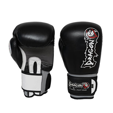 DragonDo 33099-L İFMA Onaylı Deri Muay Thai Boks Eldiveni