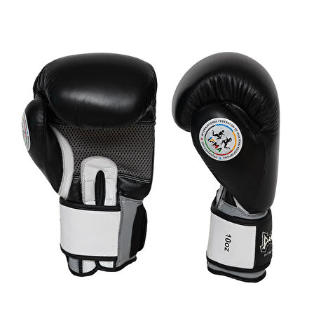 DragonDo 33099-L İFMA Onaylı Deri Muay Thai Boks Eldiveni