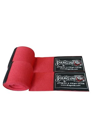 Yakuza Kick Boks Eldiveni Kırmızı Bandajlı 3'lü Set (BANDAJ VE DİŞLİK)
