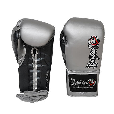 DragonDo 30382-P Profi Bağcıklı Profesyonel Boks Eldiveni