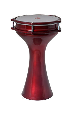 SAZ 810D-BR Alüminyum Darbuka Statik Bordo 20cm