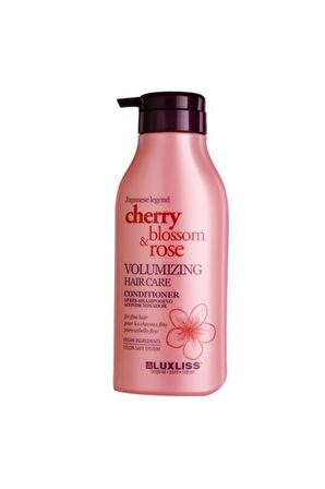 Luxliss Cherry Blossom & Rose Hacim Verici Tüm Saç Tipleri İçin Saç Kremi 500 ml