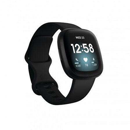 Fitbit Versa 3 - Siyah Akıllı Saat