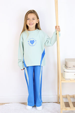 Kız Çocuk İspanyol Paça Basic Takım