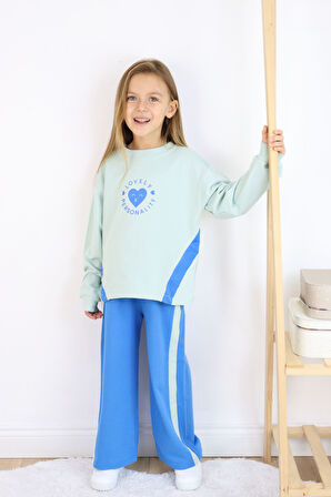 Kız Çocuk İspanyol Paça Basic Takım