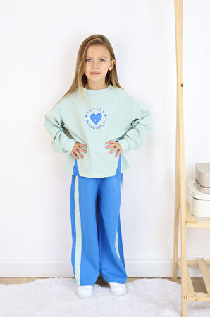 Kız Çocuk İspanyol Paça Basic Takım