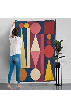 Auguste Herbin - Dimanche Duvar Örtüsü-8111