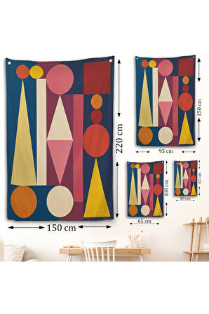 Auguste Herbin - Dimanche Duvar Örtüsü-8111