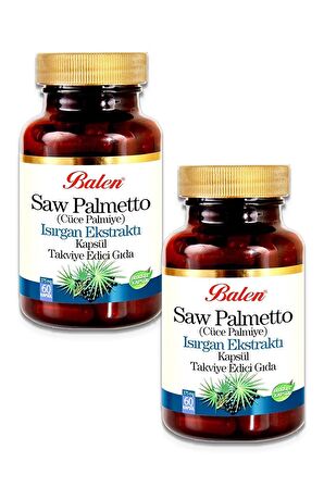 Balen Saw Palmetto & ısırgan Ekstraktı 60 Kapsül 2li Set