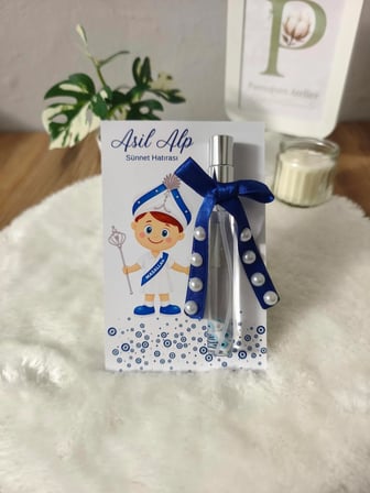 Pamuğum Atelier 10 ml Sprey Kolonyalı Sünnet Hediyeliği Misafirleriniz İçin  (15 Adet)