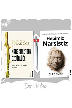 Narsistlerden Özgürlüğe & Burak Öge - Hepimiz Narsistiz & Şule Öncü, CAPRİCE TÜKENMEZ KALEM HEDİYELİ