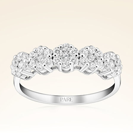 0,53 Karat Fantezi Pırlanta Yüzük 