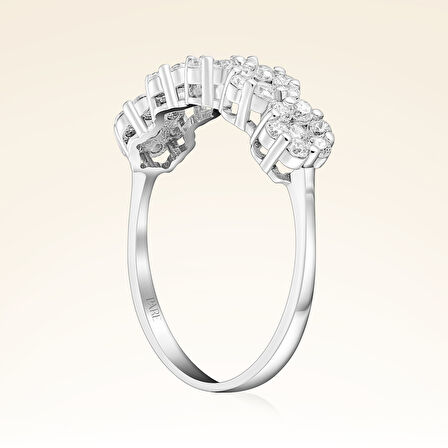 0,53 Karat Fantezi Pırlanta Yüzük 