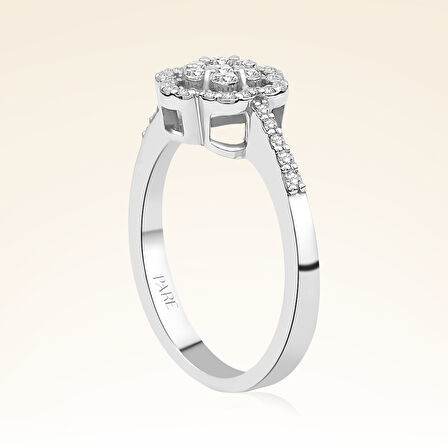 0,38 Karat Fantezi Pırlanta Yüzük 