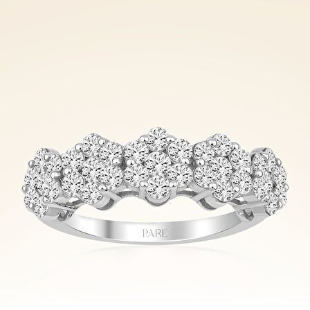 1,33 Karat Fantezi Pırlanta Yüzük 