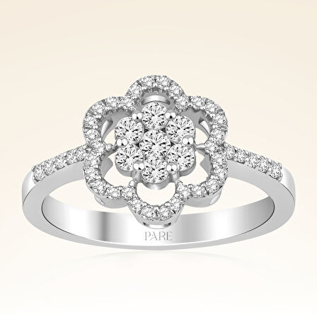 0,48 Karat Fantezi Pırlanta Yüzük 