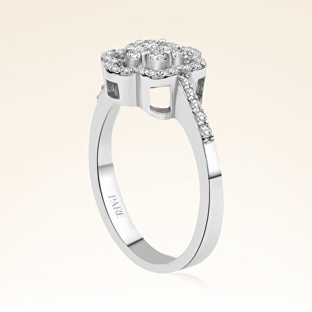 0,48 Karat Fantezi Pırlanta Yüzük 