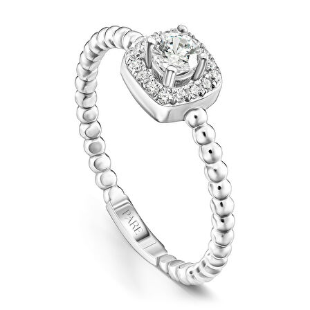 0,26 Karat Tektaş Pırlanta Yüzük 