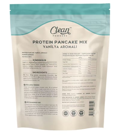 Clean Powders Protein Pancake Mix Powder 500 Gr 
