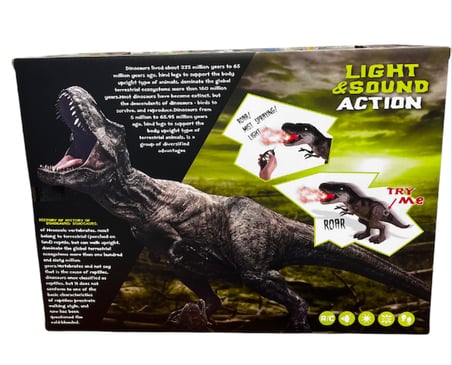 SH40651 U/k 2.4G Usb Şarjlı Duman Atan Dinozor